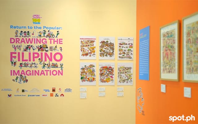 Return to the Popular: Drawing the Filipino Imagination is the first exhibit to grace the galleries of The Metropolitan Theater